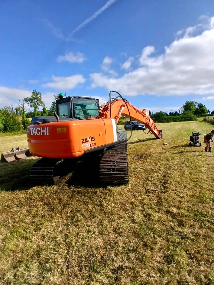 Hitachi zaxis 130 lcn 3 NO VAT - Image 3
