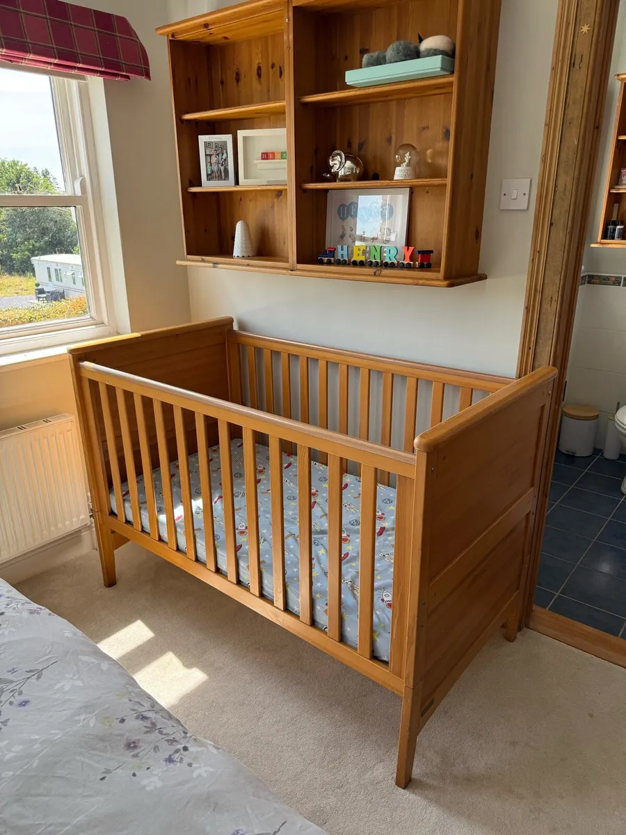 Mamas & Papas Solid Wood Cot – Excellent Condition - Image 1