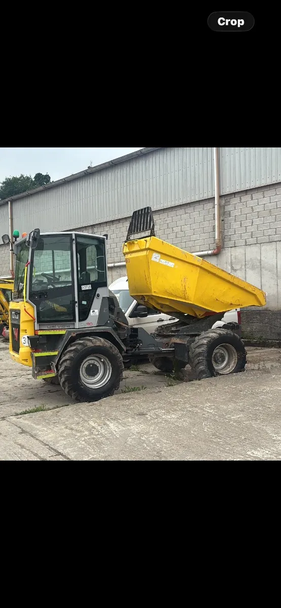 Wacker Neuson DV90 9 Tonne Dual View Swivel Skip D