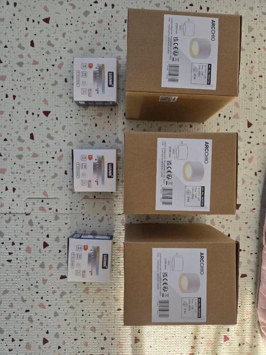 Downlights White Arcchio & Smart Tunable Lights - Image 1
