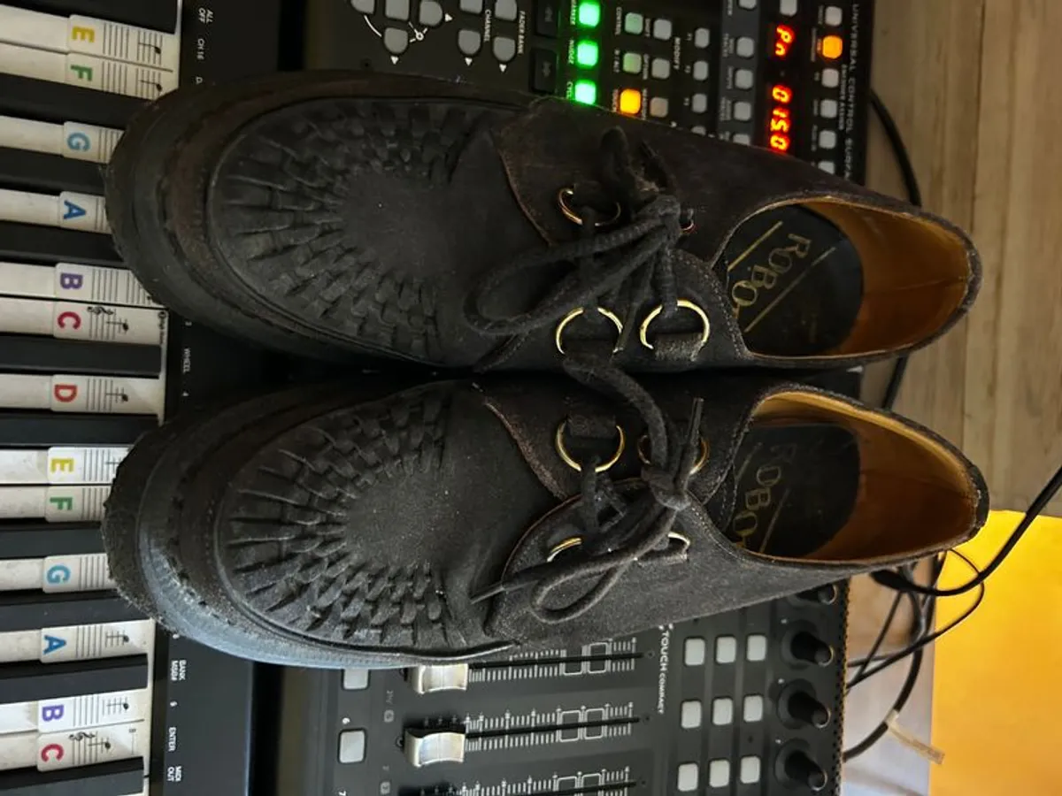 Original TEDDY BOY - hand made Creeper Shoes - Image 1