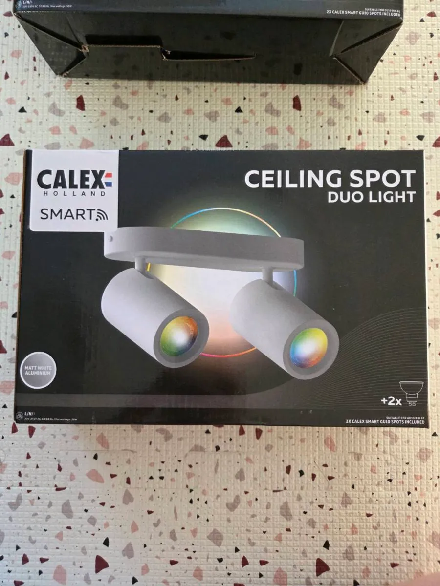 Calex Ceiling Spot Duo Light Smart 02 - Image 1