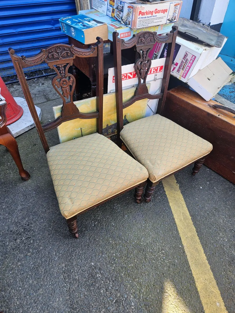 Vintage Antique Chairs - Image 1