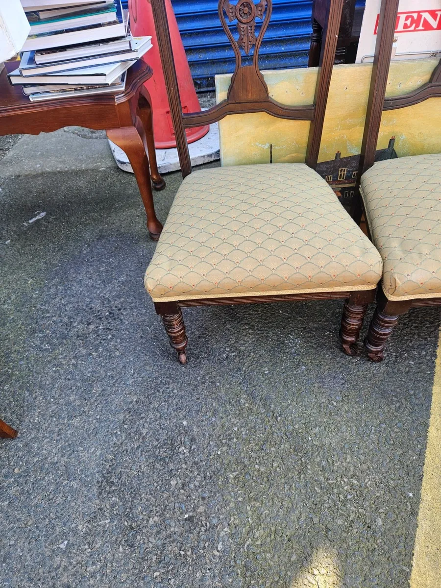 Vintage Antique Chairs - Image 4