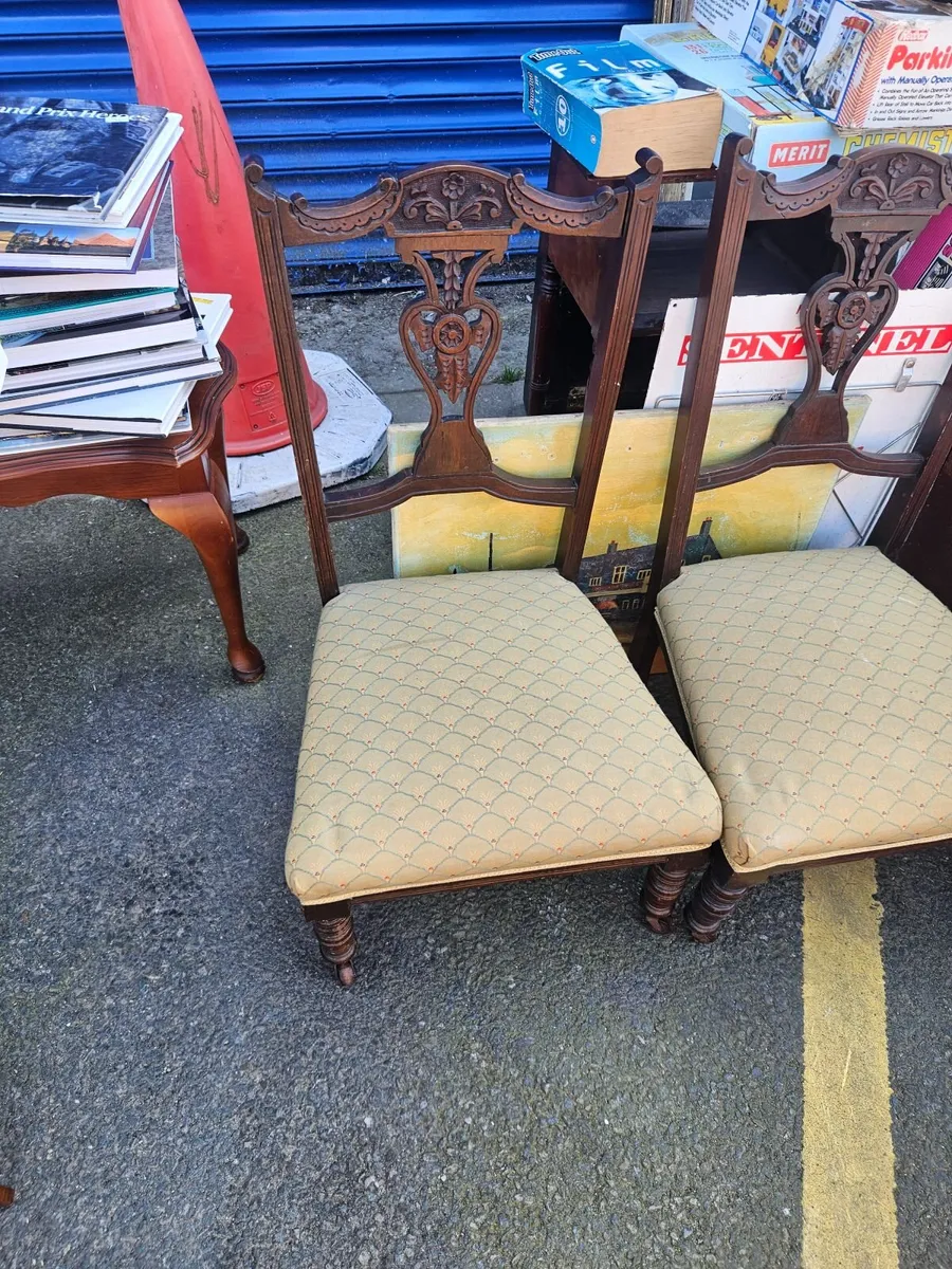 Vintage Antique Chairs - Image 3