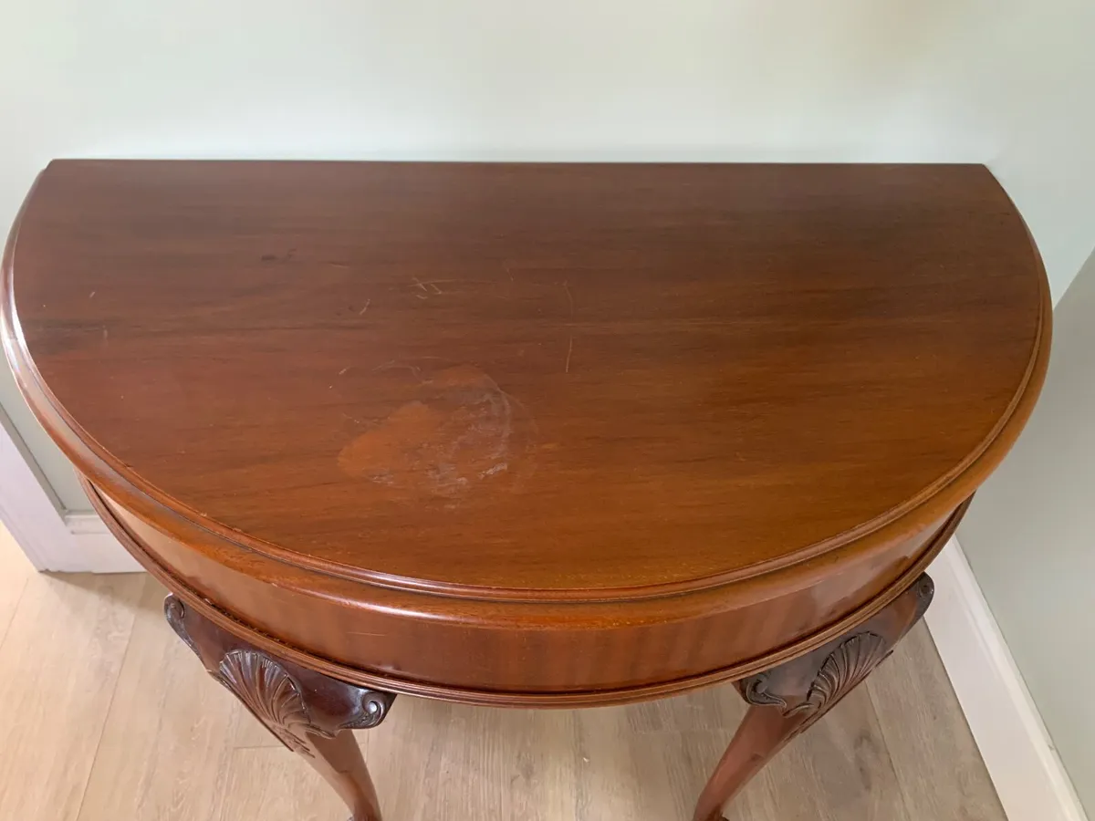 Demi Lune Hall Table - Image 3