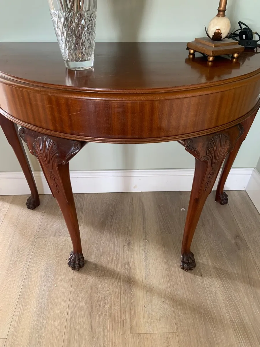 Demi Lune Hall Table - Image 4
