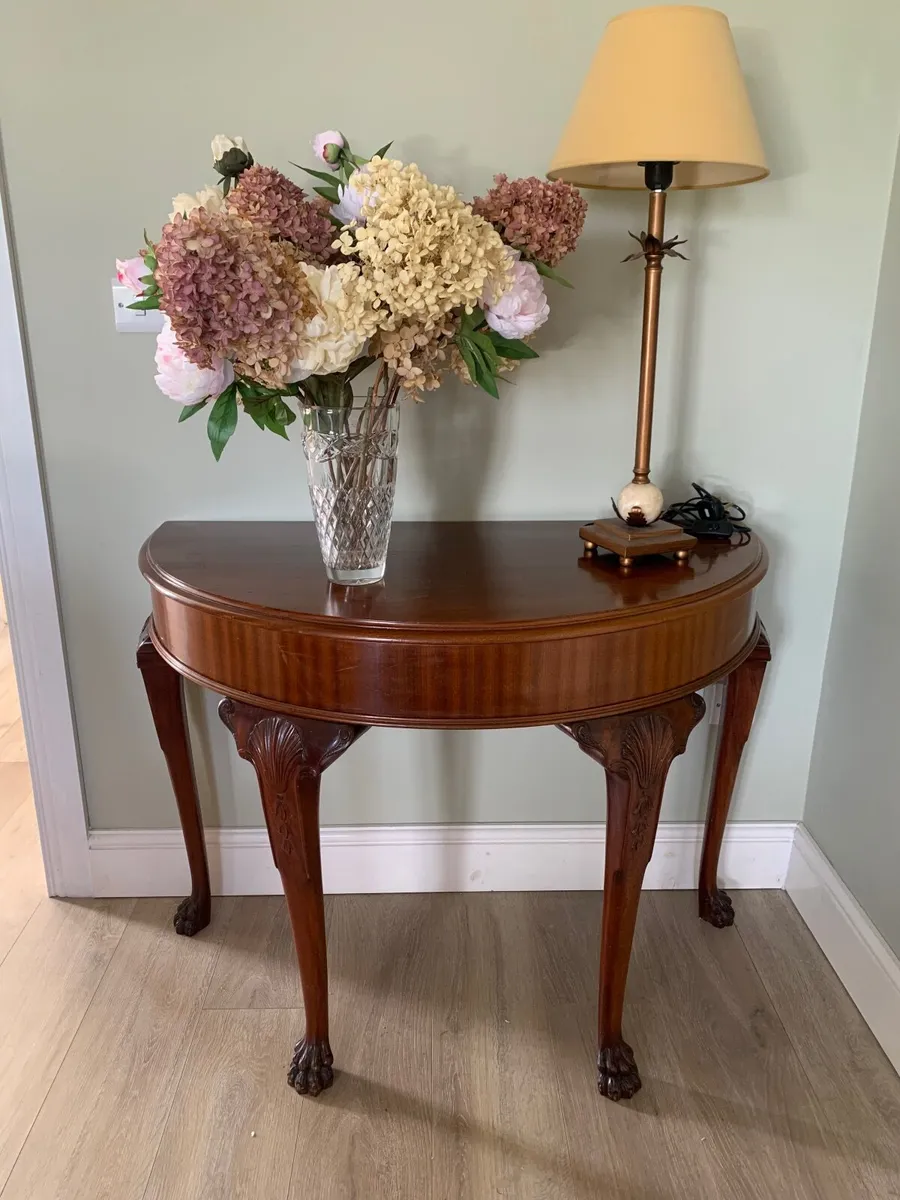 Demi Lune Hall Table - Image 1