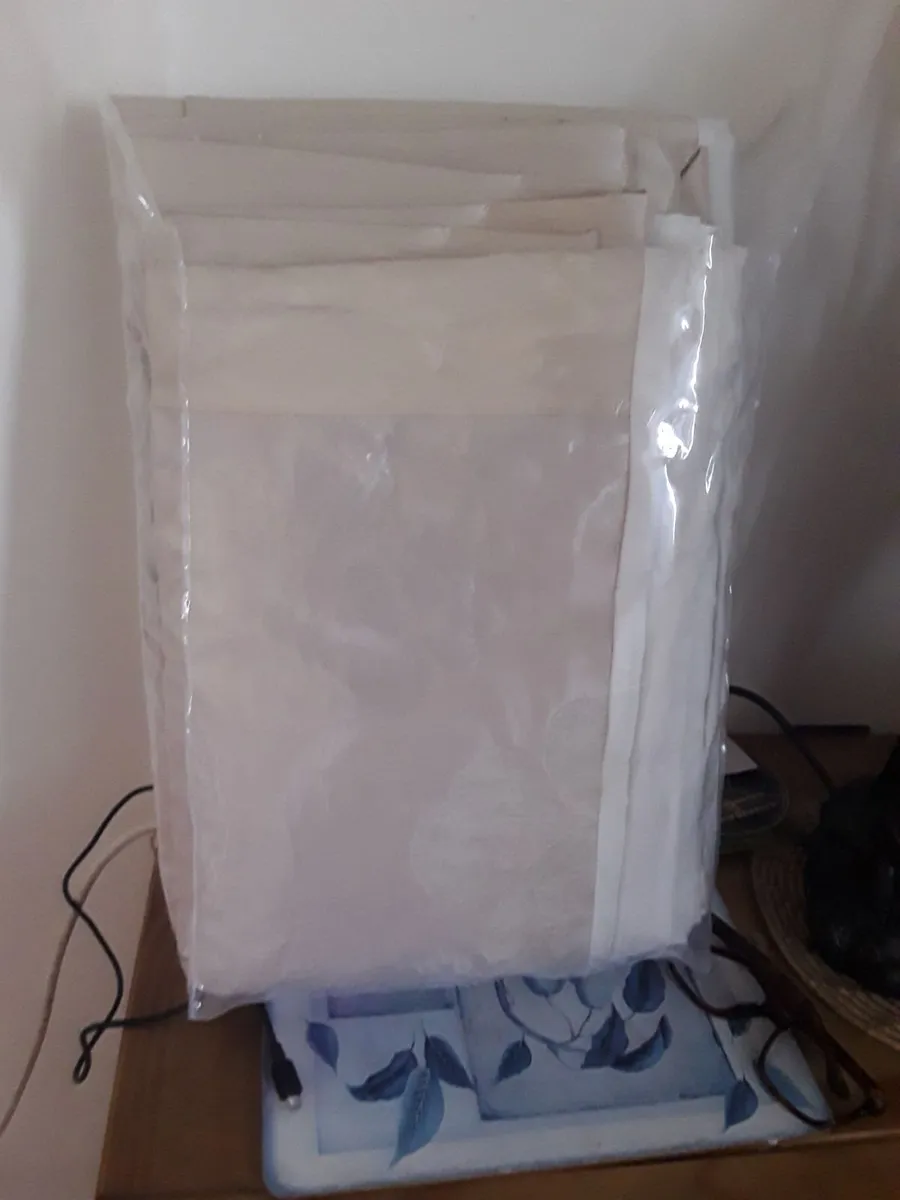 Brand new drapes tanned coloured still in wrapper - Image 4