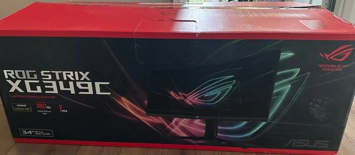 ASUS ROG Strix XG349C Ultrawide Gaming Monitor - Image 2