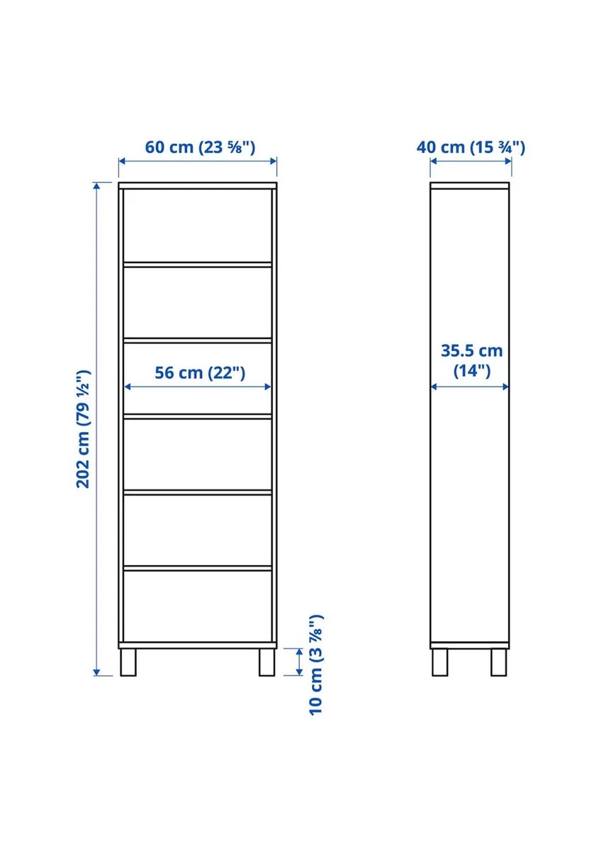 IKEA STORAGE/SHELF UNIT (AVAILABLE) - Image 3