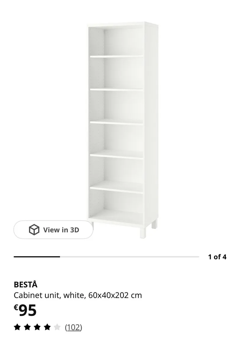 IKEA STORAGE/SHELF UNIT (AVAILABLE) - Image 4