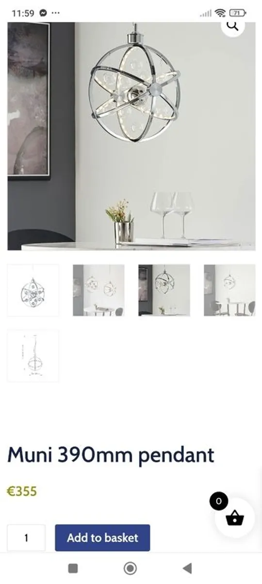 Ceiling light - Image 1