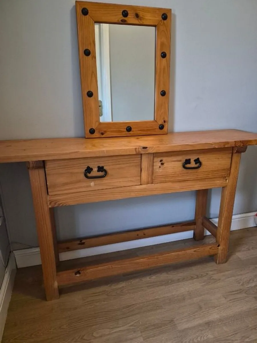 Telephone Table with mirror - Image 1