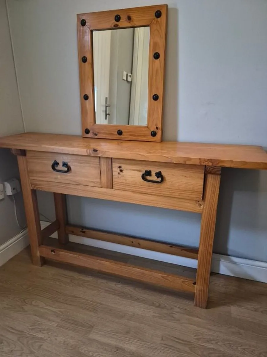 Telephone Table with mirror - Image 2