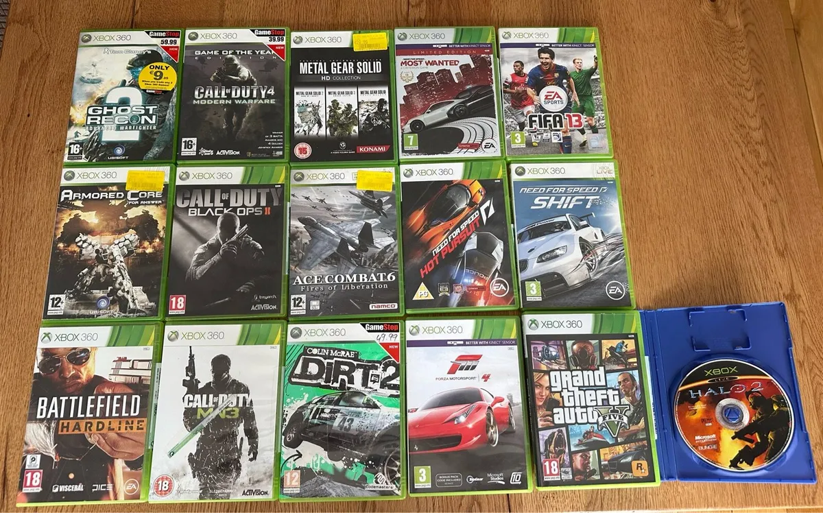 16x Xbox games