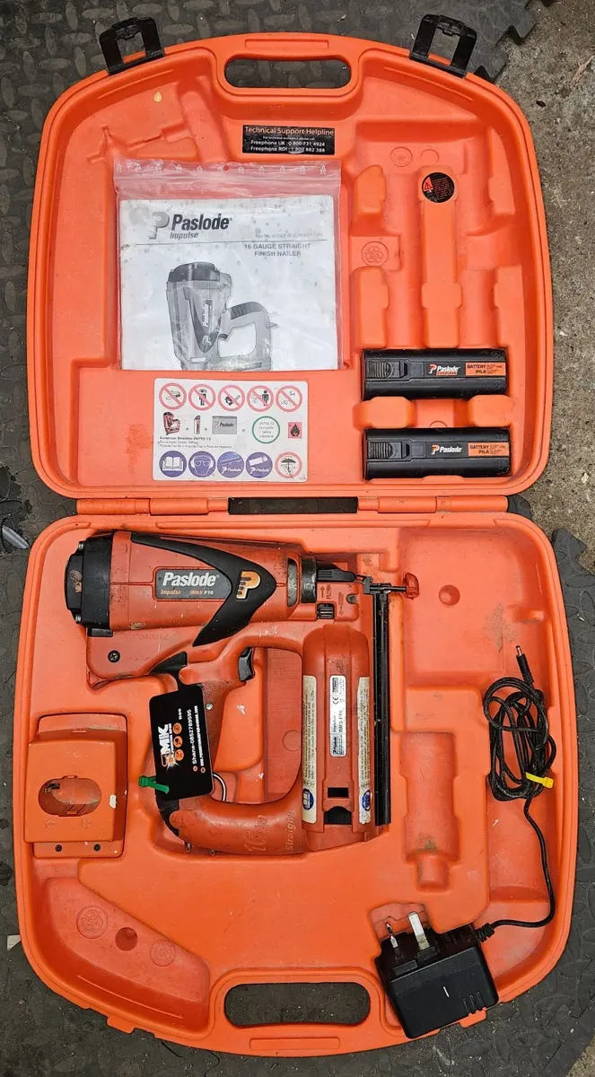 Paslode 2nd fix pinner €350