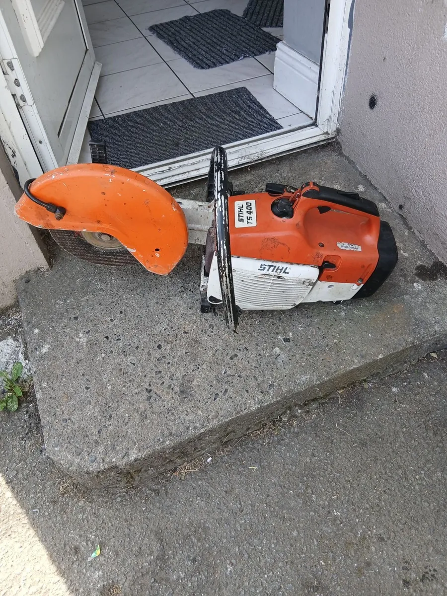 Sthil TS 400 consaw read about add - Image 4