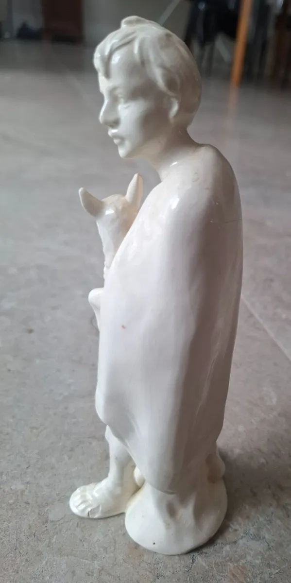 Rare Goebel figurine - Shepherd Boy Carrying Lamb - Image 2