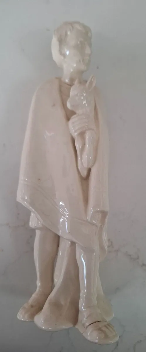 Rare Goebel figurine - Shepherd Boy Carrying Lamb - Image 3