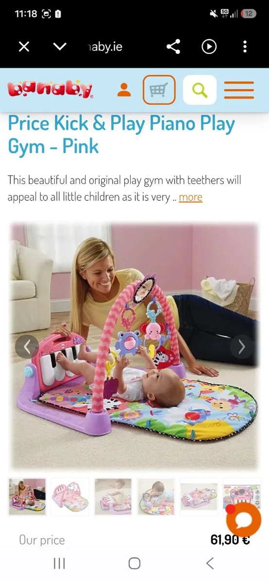 Kick and play piano playmat - Image 1