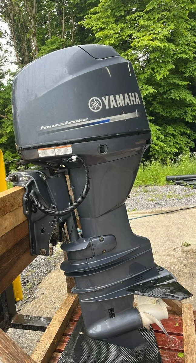 Yamaha 60 HP 4 stroke outboard (high thrust) - Image 2