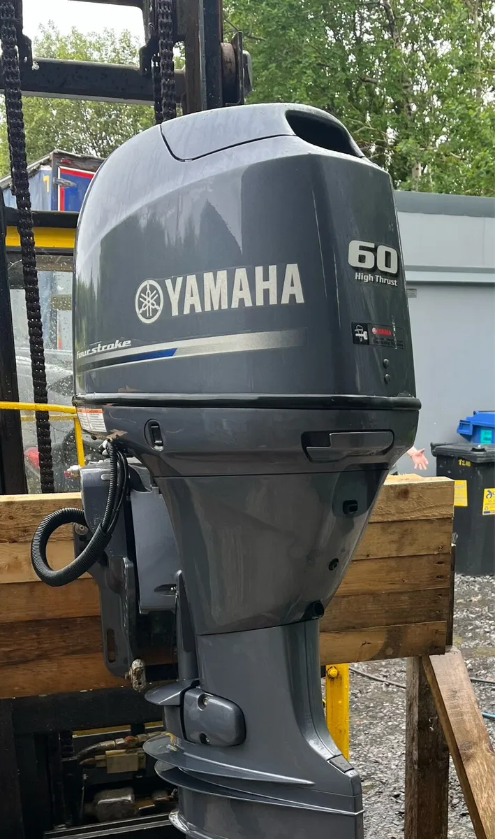 Yamaha 60 HP 4 stroke outboard (high thrust) - Image 1