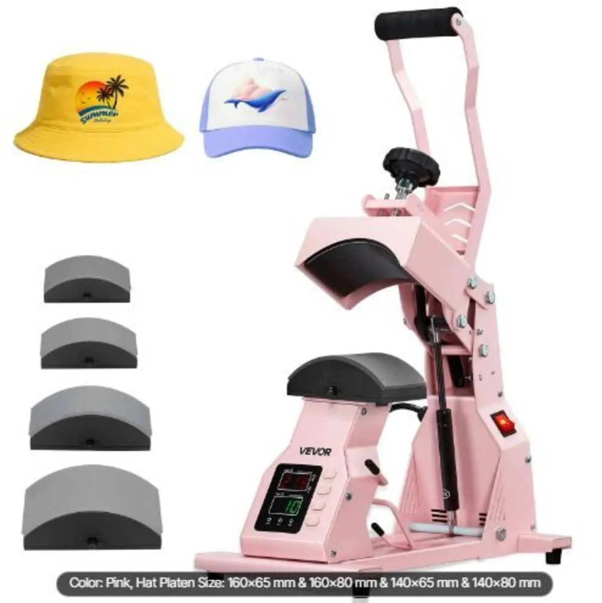 Hat Heat Press Machine, with 4pcs - Image 1