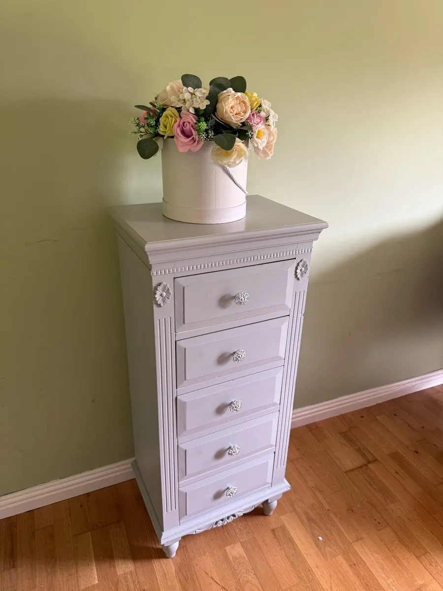 Vintage Tallboy Drawer Chest - Image 2