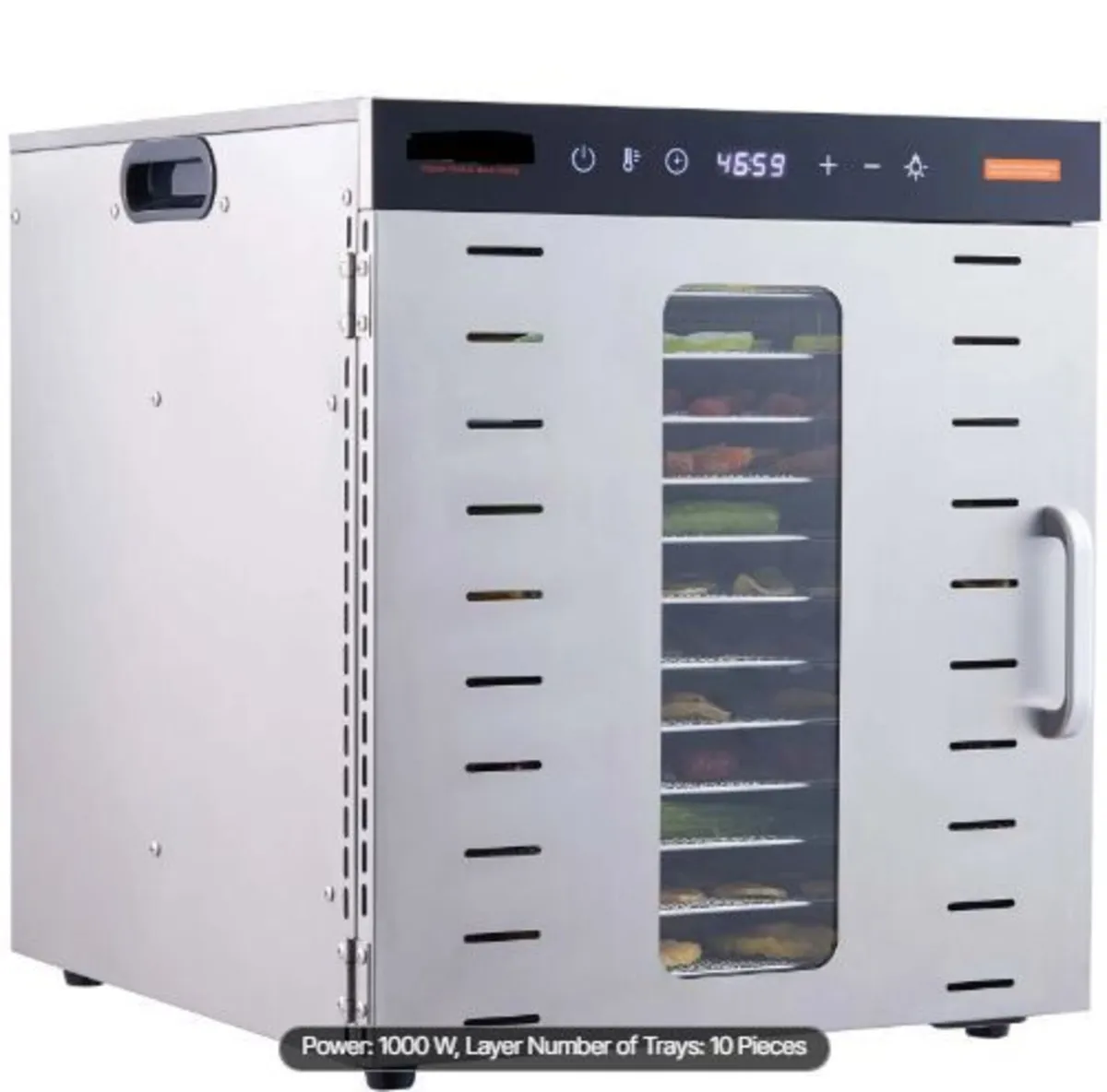 10 Trays Food Dehydrator Machine Stainless - Image 3