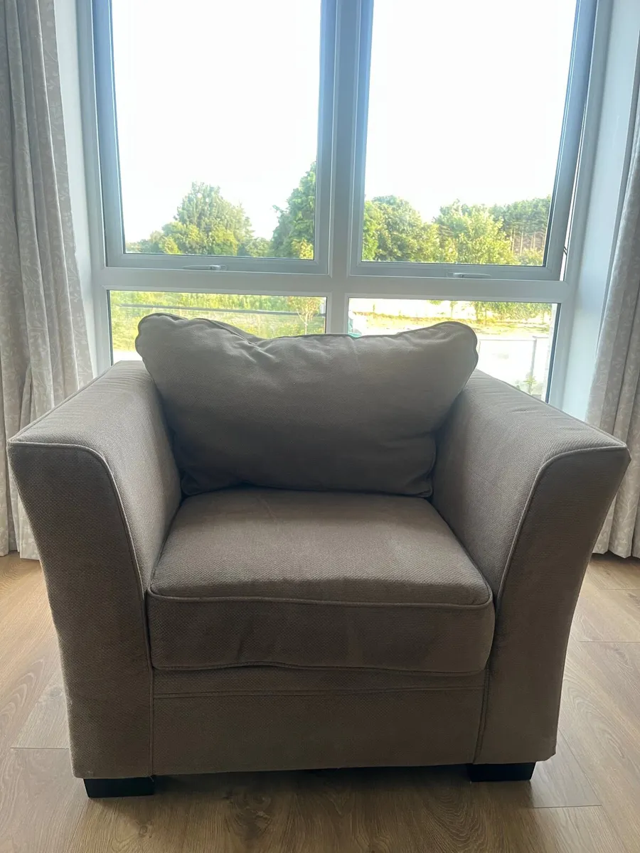 2-Seater Sofa & Matching Armchair - Image 2
