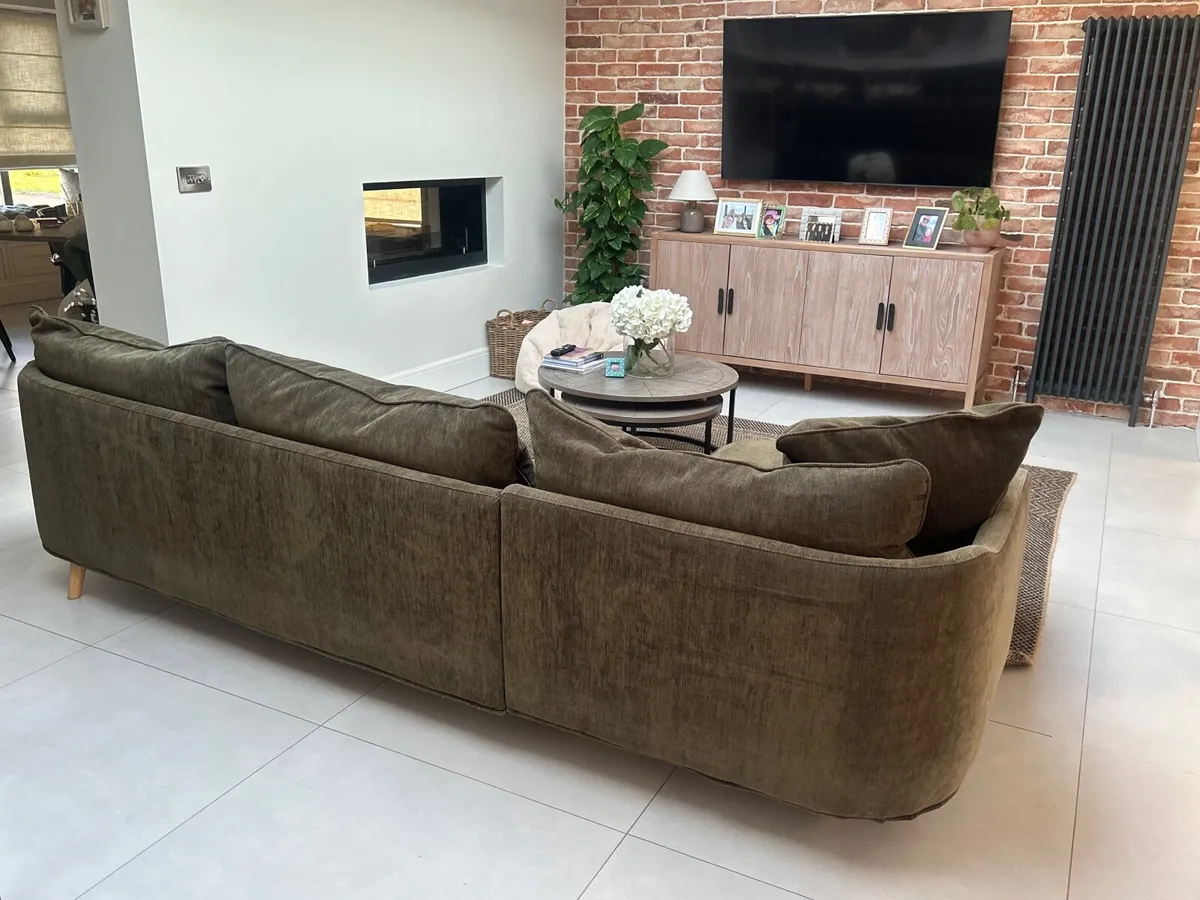 3 Seater Sofa with Chaise Longue by SITS - Image 2