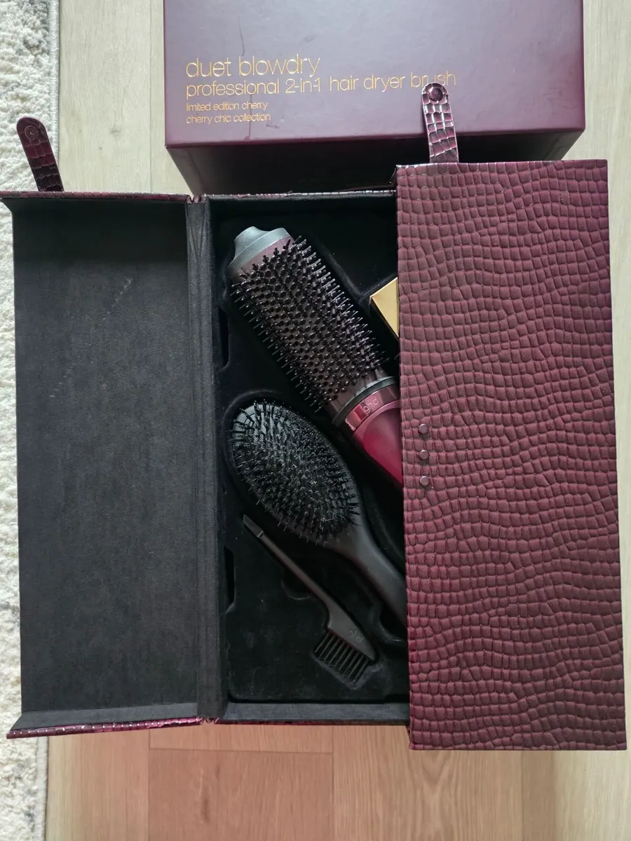 ghd Duet Blowdry Hair Dryer Brush – Cherry Chic Li - Image 4