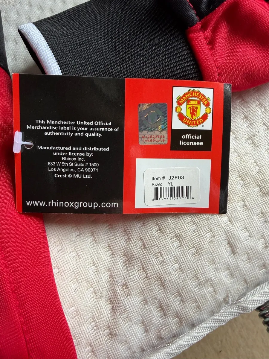 Brand new Manchester United track jacket - Image 2