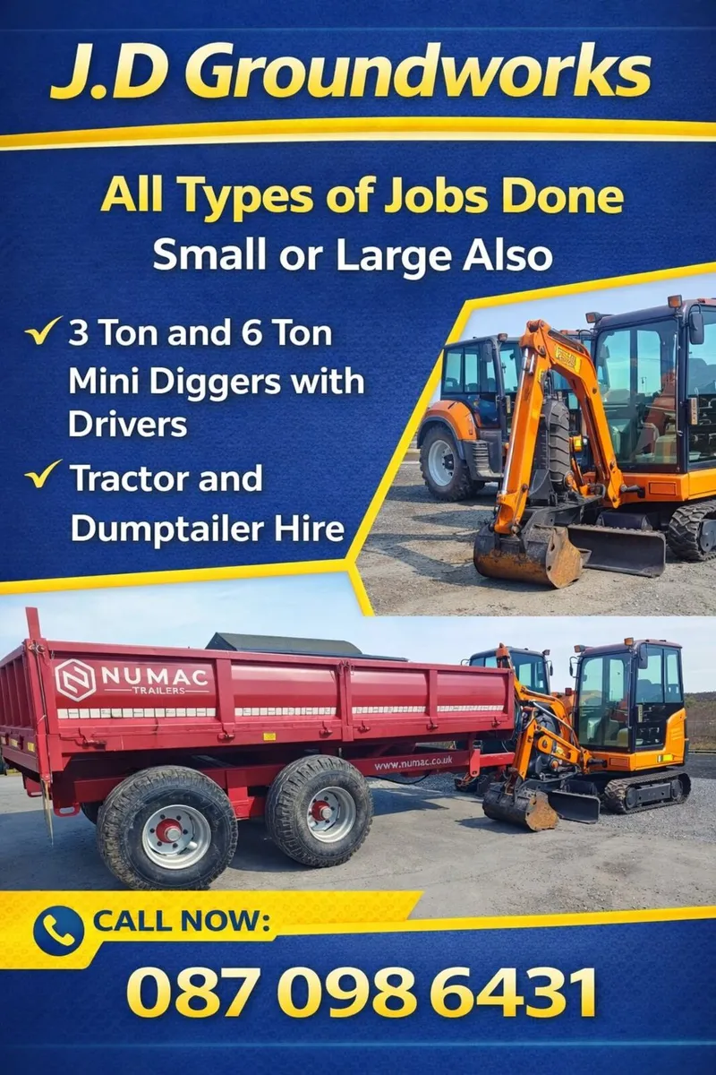 Mini diggers/groundwork - Image 4