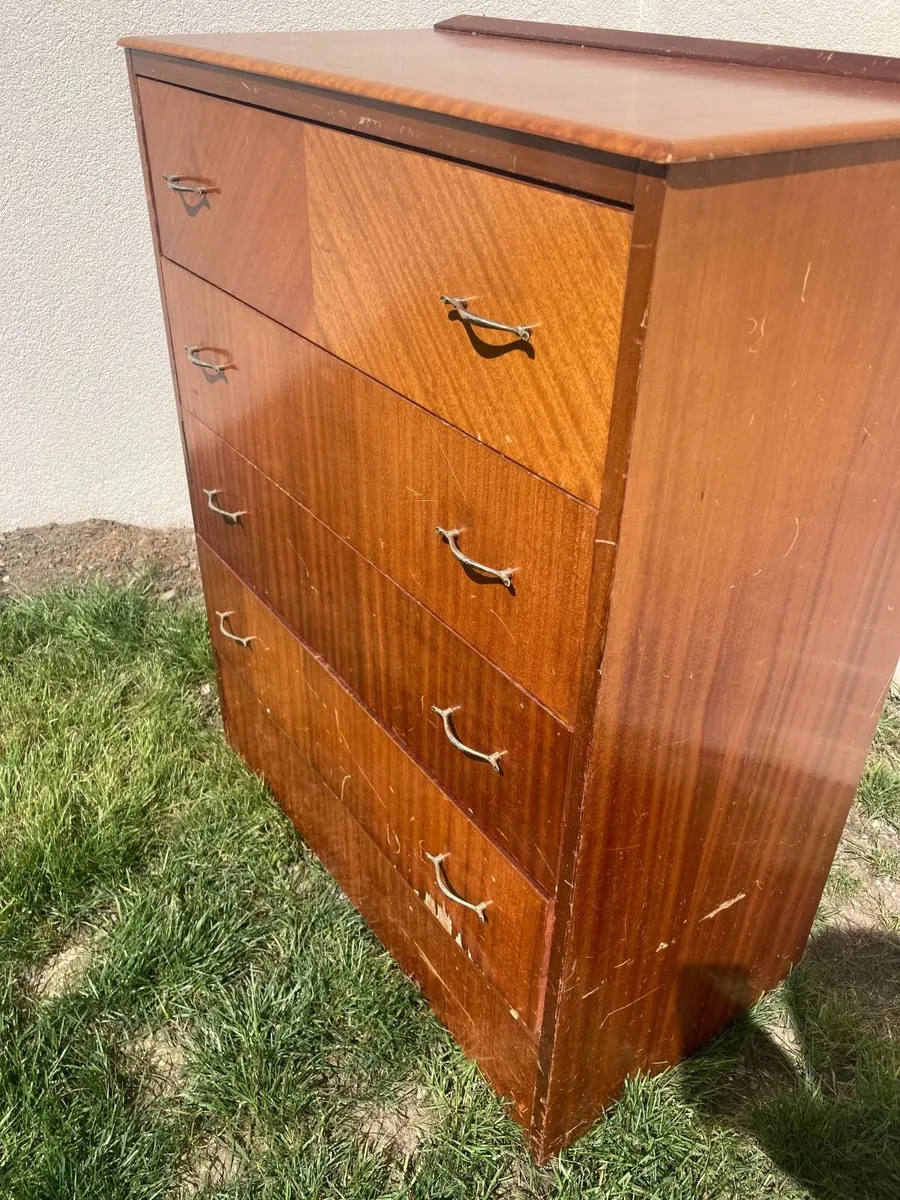 Vintage Chest of Drawers - Mid Century - Image 4