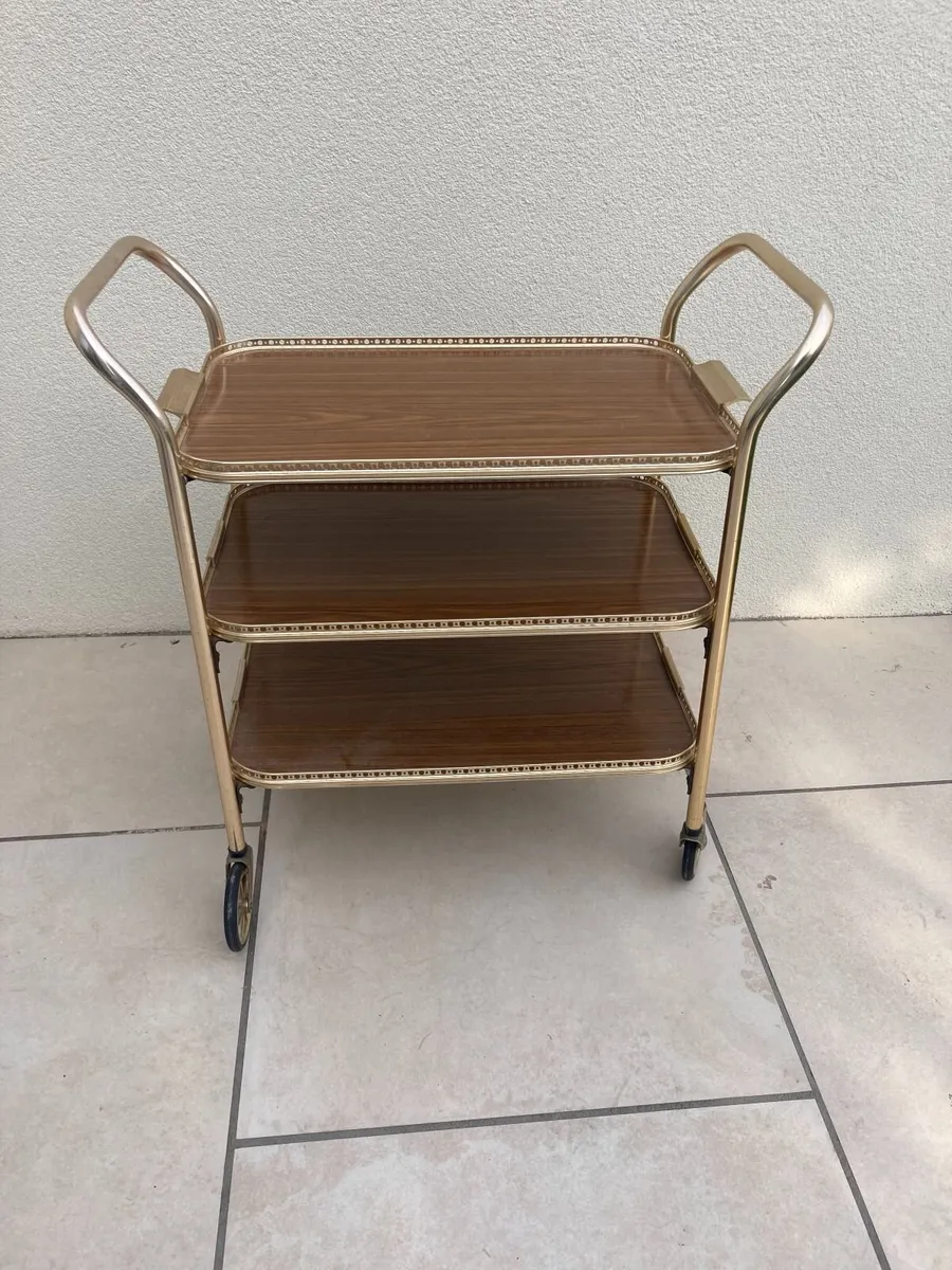 Vintage Drinks Trolley - Hostess Trolley - Image 1