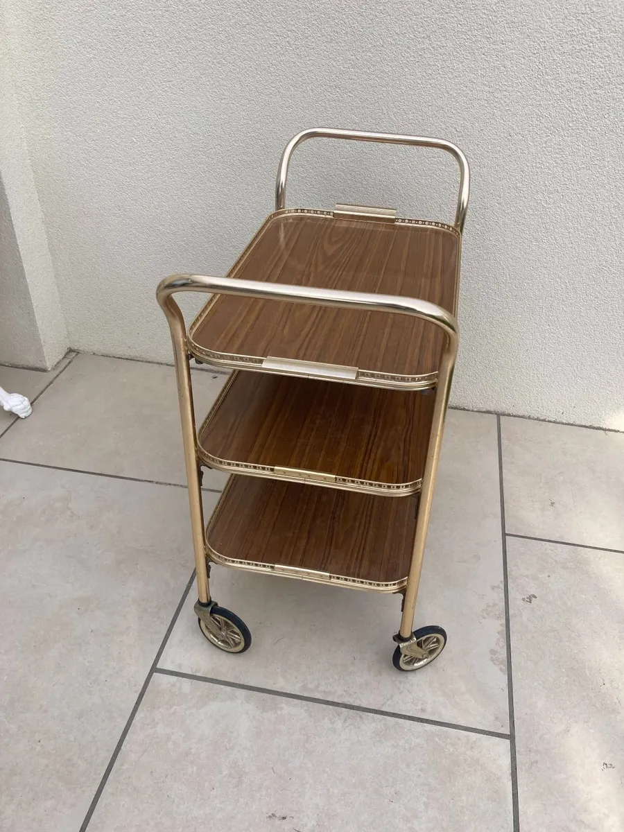 Vintage Drinks Trolley - Hostess Trolley - Image 4