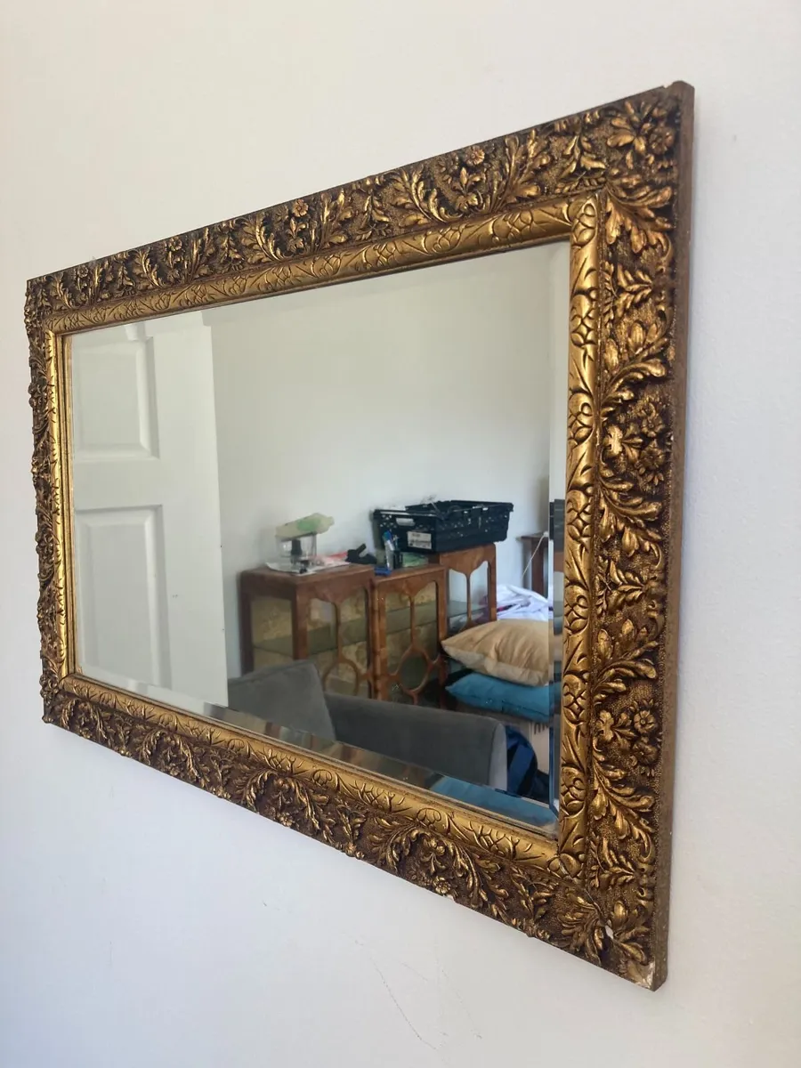 Vintage Mirror - Over Mantle / Hall - Image 2