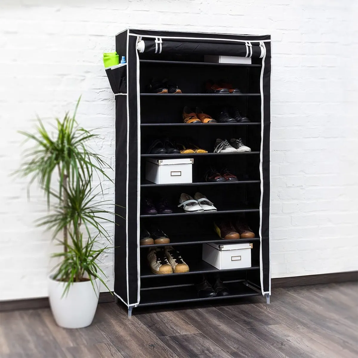Valentin Shoe Rack Storage Unit 161x88x30CM - Image 2