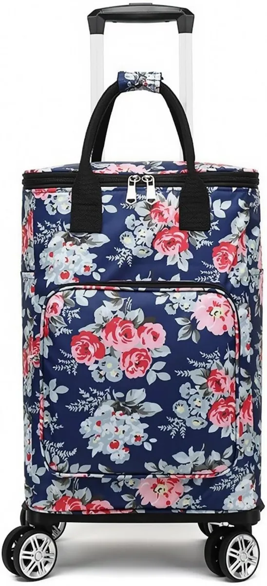 Collapsible Utility Cart with Insulation Bag - Image 1