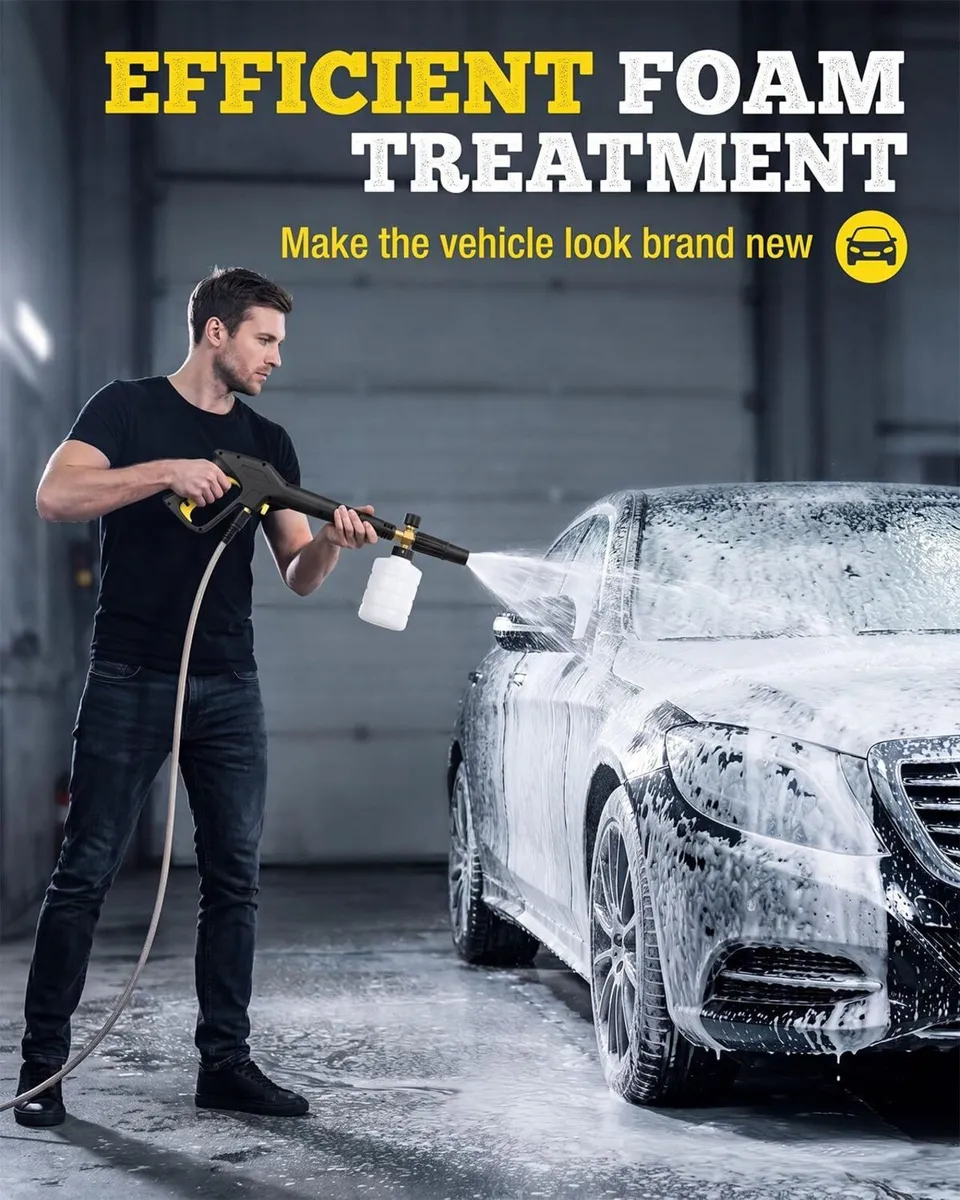 High Pressure Washer 1800W 135 Bar Electric Power - Image 4