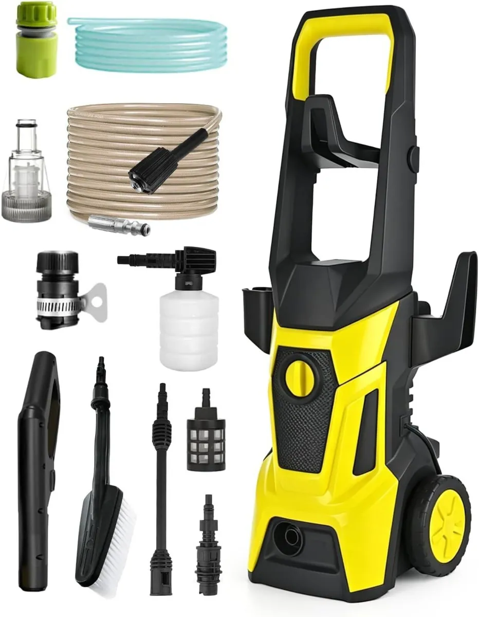 High Pressure Washer 1800W 135 Bar Electric Power - Image 1