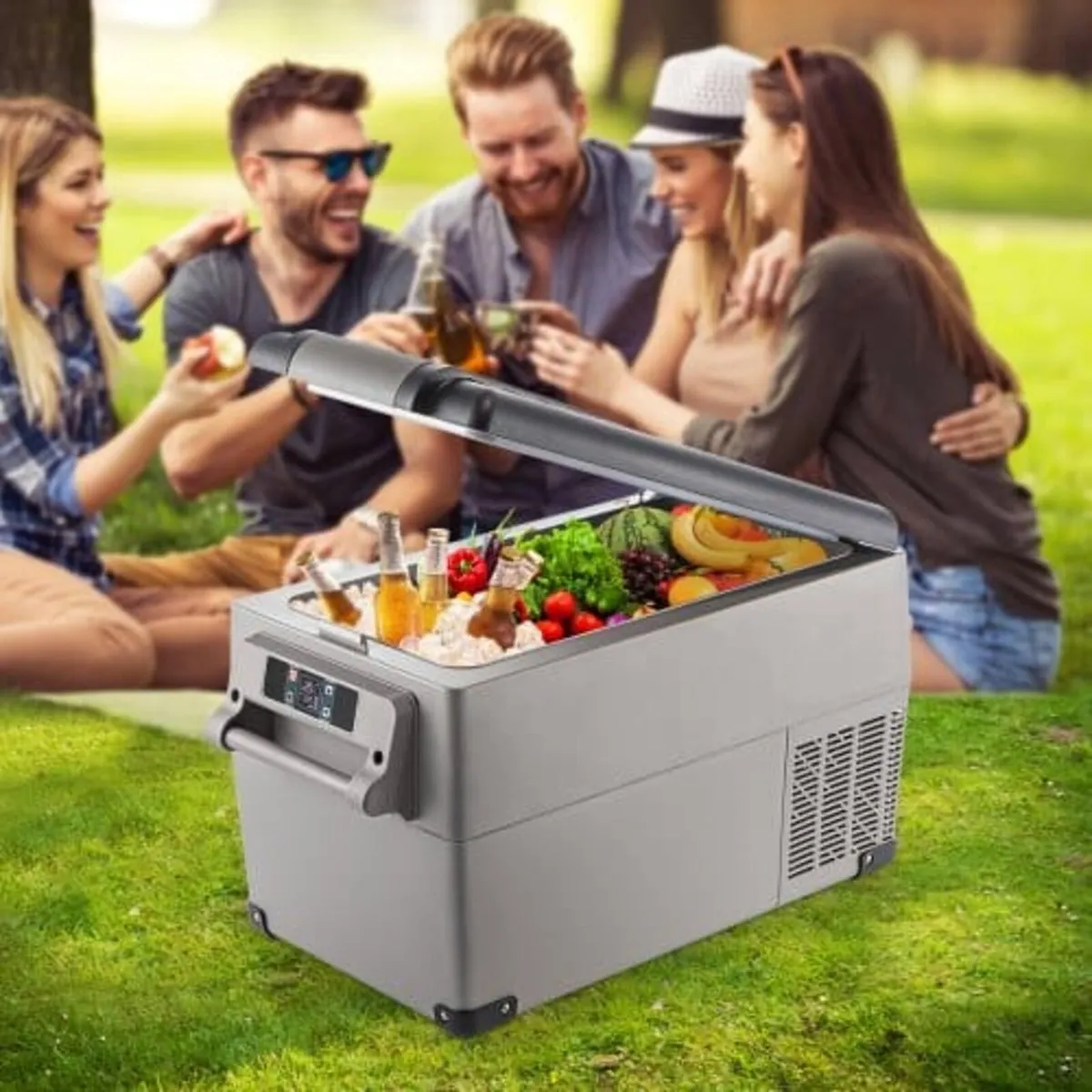 Car Refrigerator 35L Compressor Portable Small Ref - Image 3