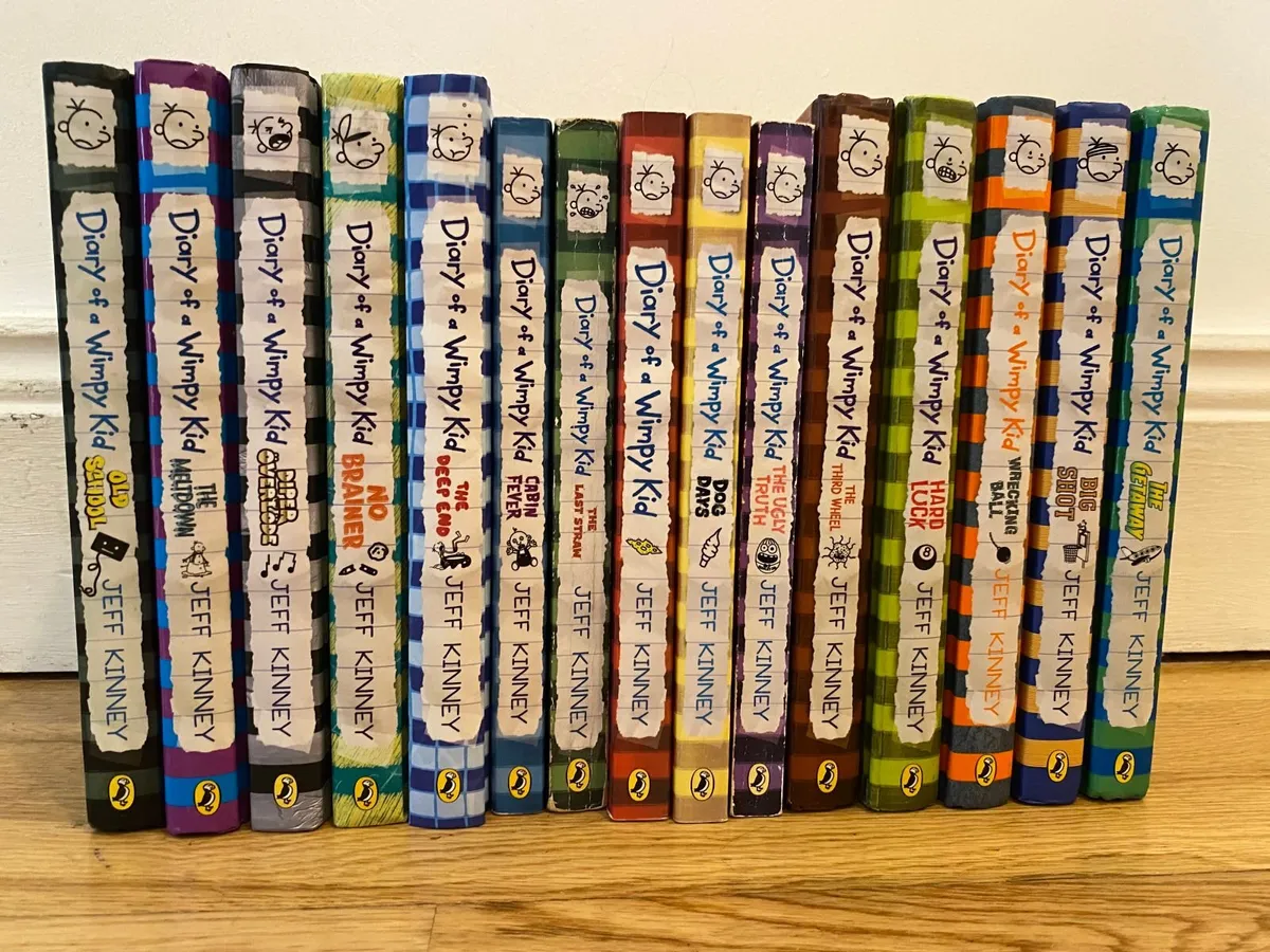 Diary of a Wimpy Kid Collection - 15 Book Bundle - Image 1