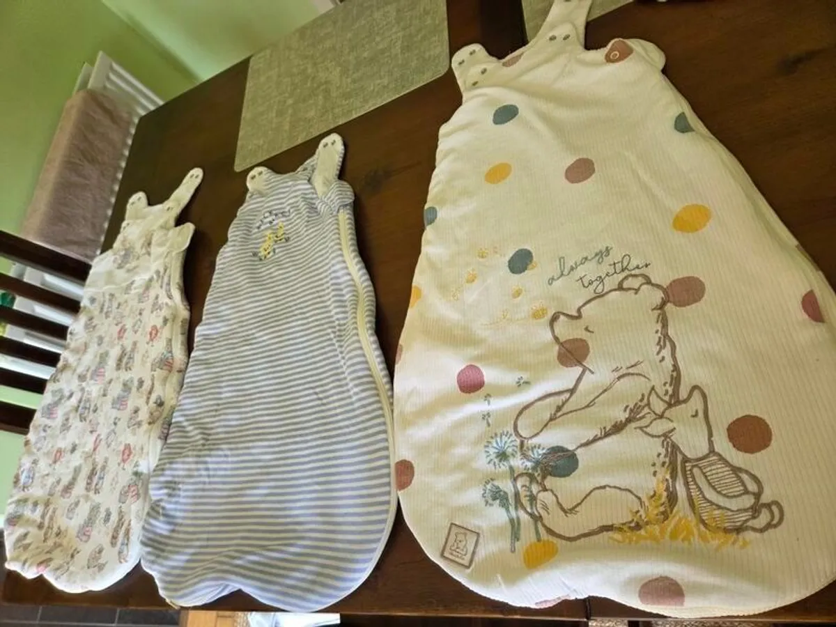 Pure Cotton Baby/Toddler Sleep Bags, 0-3 Years - Image 2