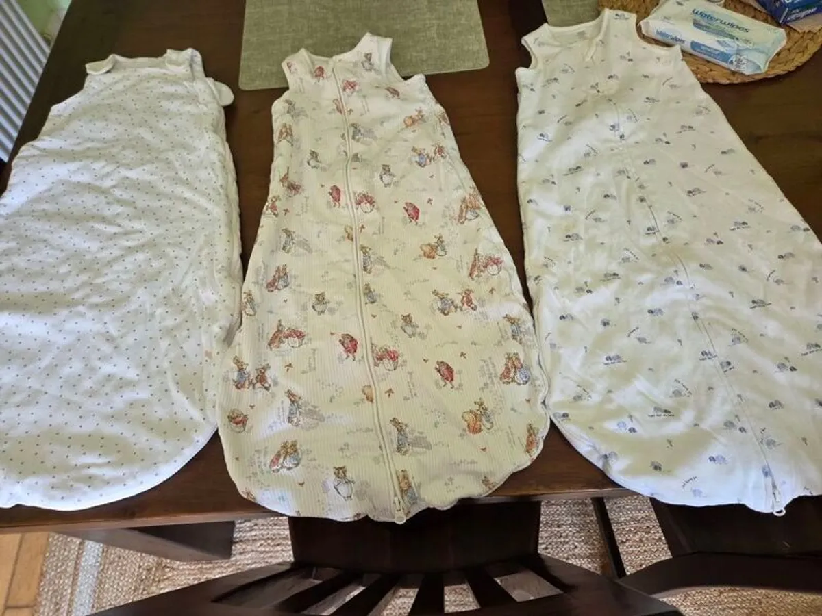 Pure Cotton Baby/Toddler Sleep Bags, 0-3 Years - Image 3