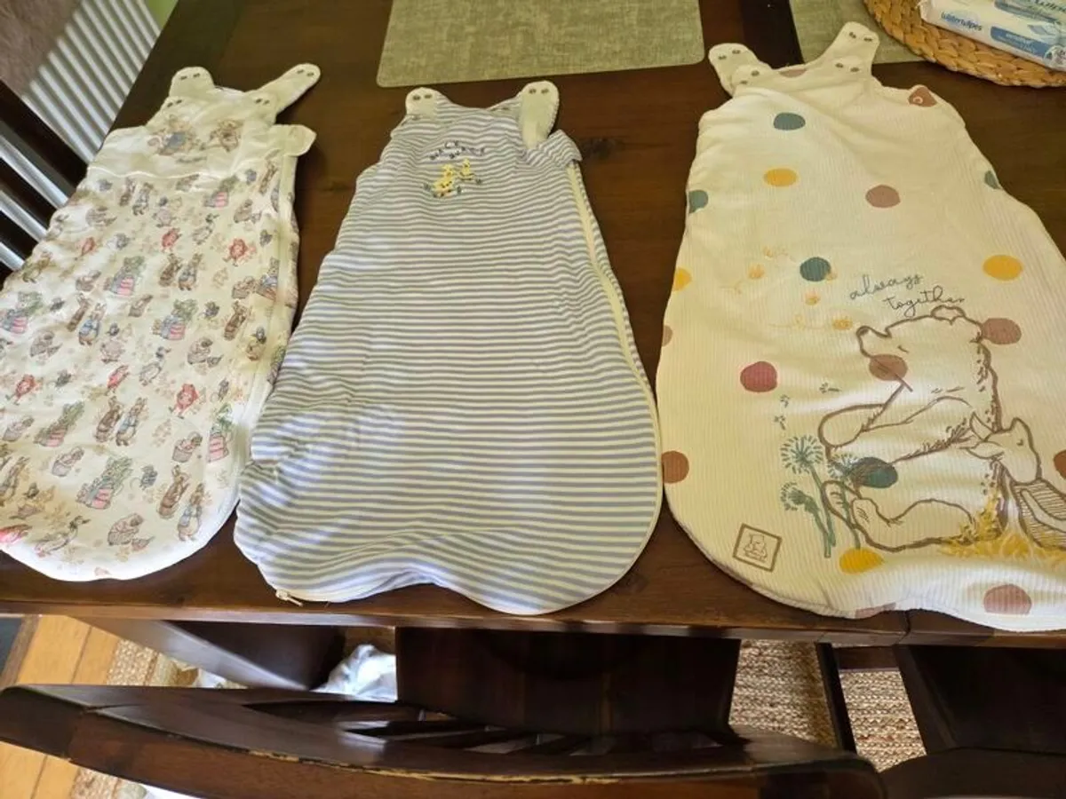 Pure Cotton Baby/Toddler Sleep Bags, 0-3 Years - Image 1
