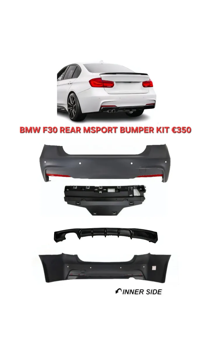 BMW F30 MSPORT BODYKIT BUMPERS SKIRTS NEW - Image 4