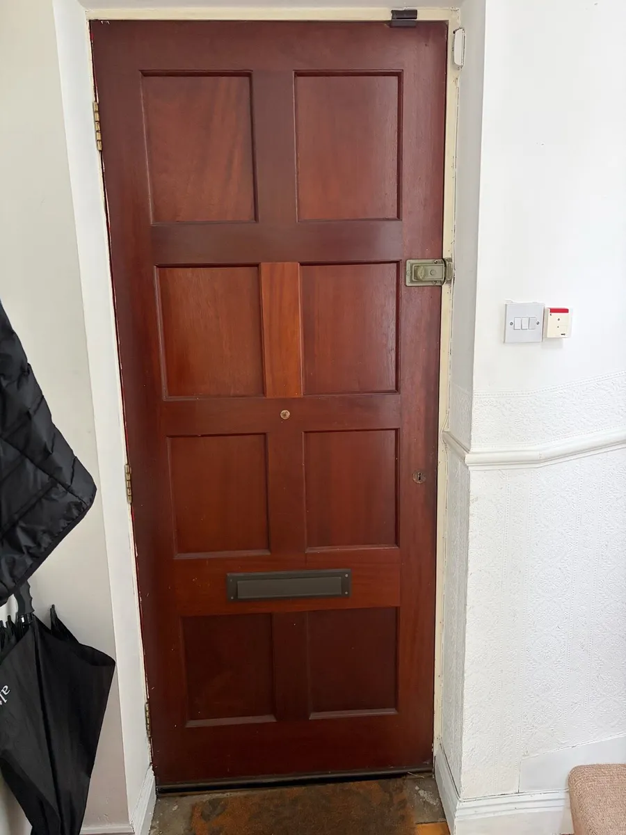 Solid wood front door - Image 2